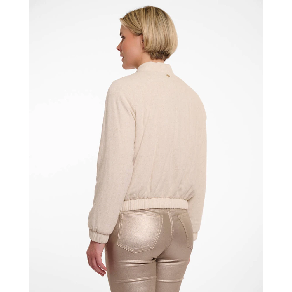 Rino&Pelle Gewatteerd kort jack Funfun Beige Dames