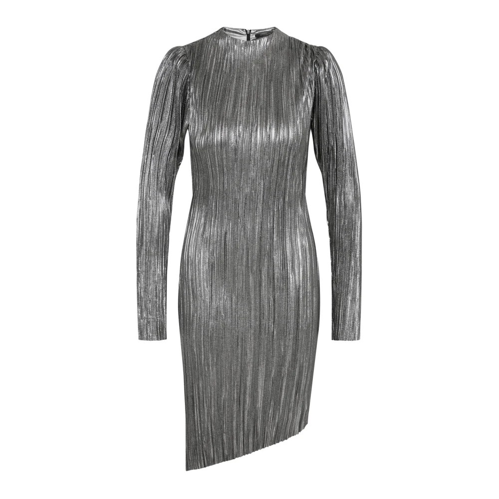 Bruuns Bazaar Elegante Groundberrybbmaggie Jurk Zwart Zilver Gray Dames