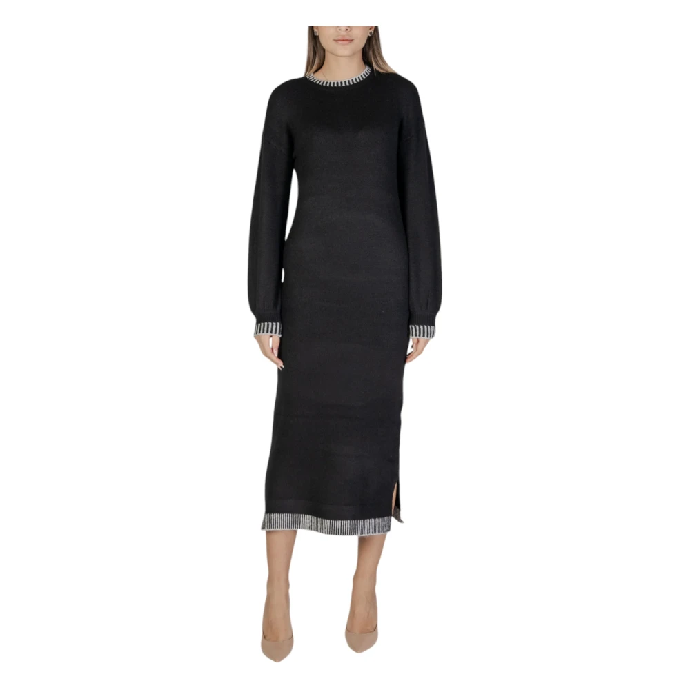 Vila Herfst Winter Dames Jurken Collectie Black Dames