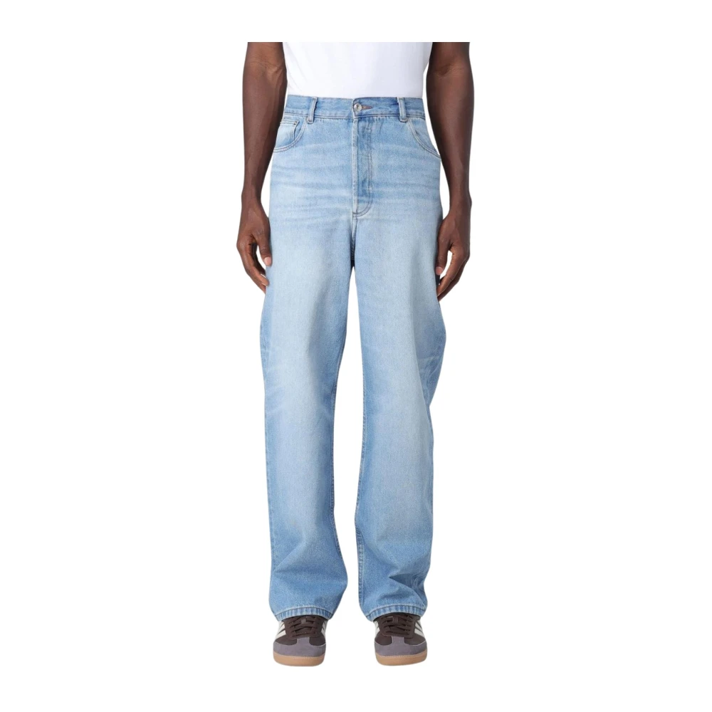 A.p.c. Men's Blue Straight Fit Jeans, W30, Casual Denim Jeans