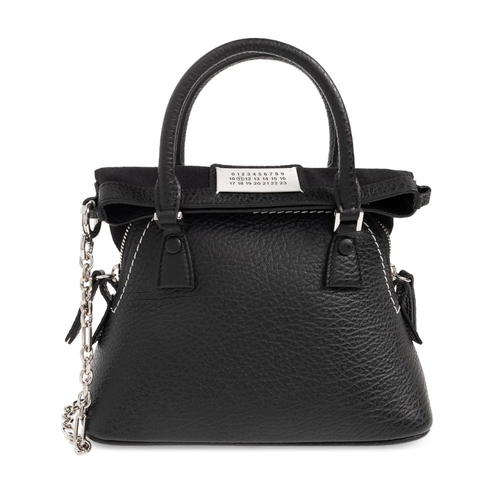 Maison Margiela Donna Nero - 5Ac Micro Shoulder Bag - Bags - One Size