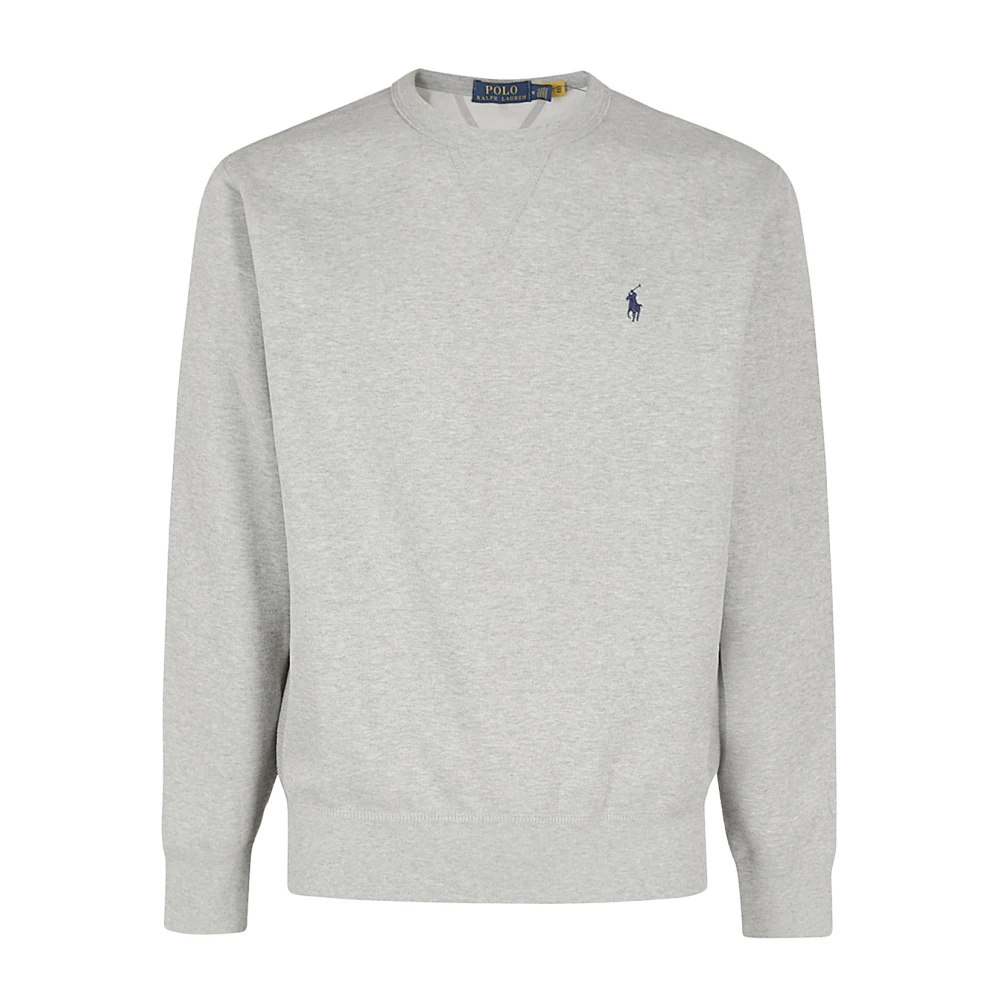 Ralph Lauren Stijlvolle Hals Trui Gray Heren