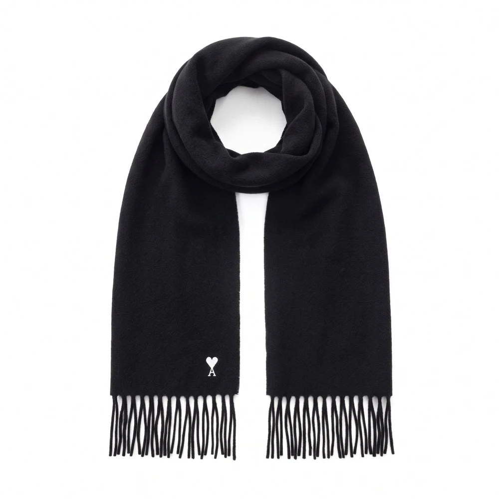 Ami Paris Donna Nero Accessori, Taglia Unica, New,