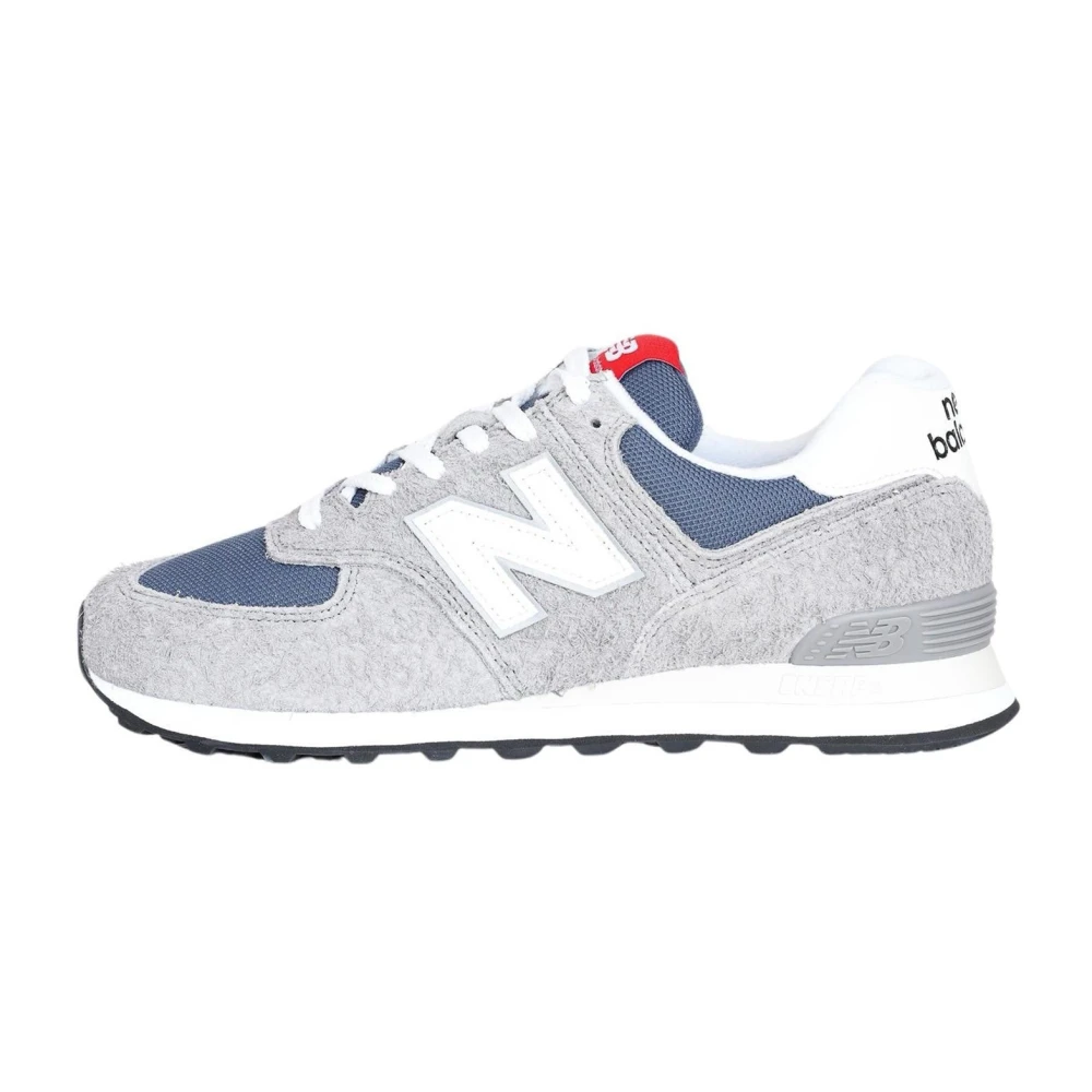 New Balance Stijlvolle Sneakers met Rubberen Zool Heren Schoenen Grijs