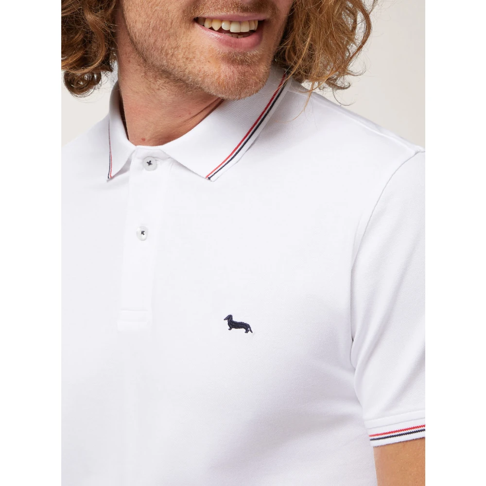 Harmont & Blaine Witte Polo Shirt Casual Stijl White Heren