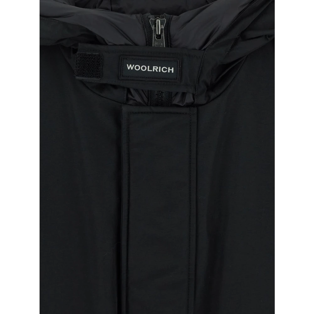 Woolrich Polar Parka Katoenen Jas Black Heren