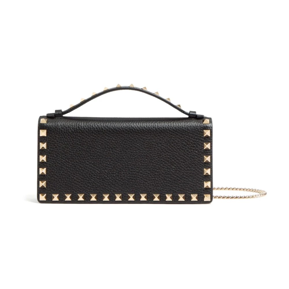 Valentino Garavani Zwarte Portemonnees voor een Stijlvolle Look Black Dames