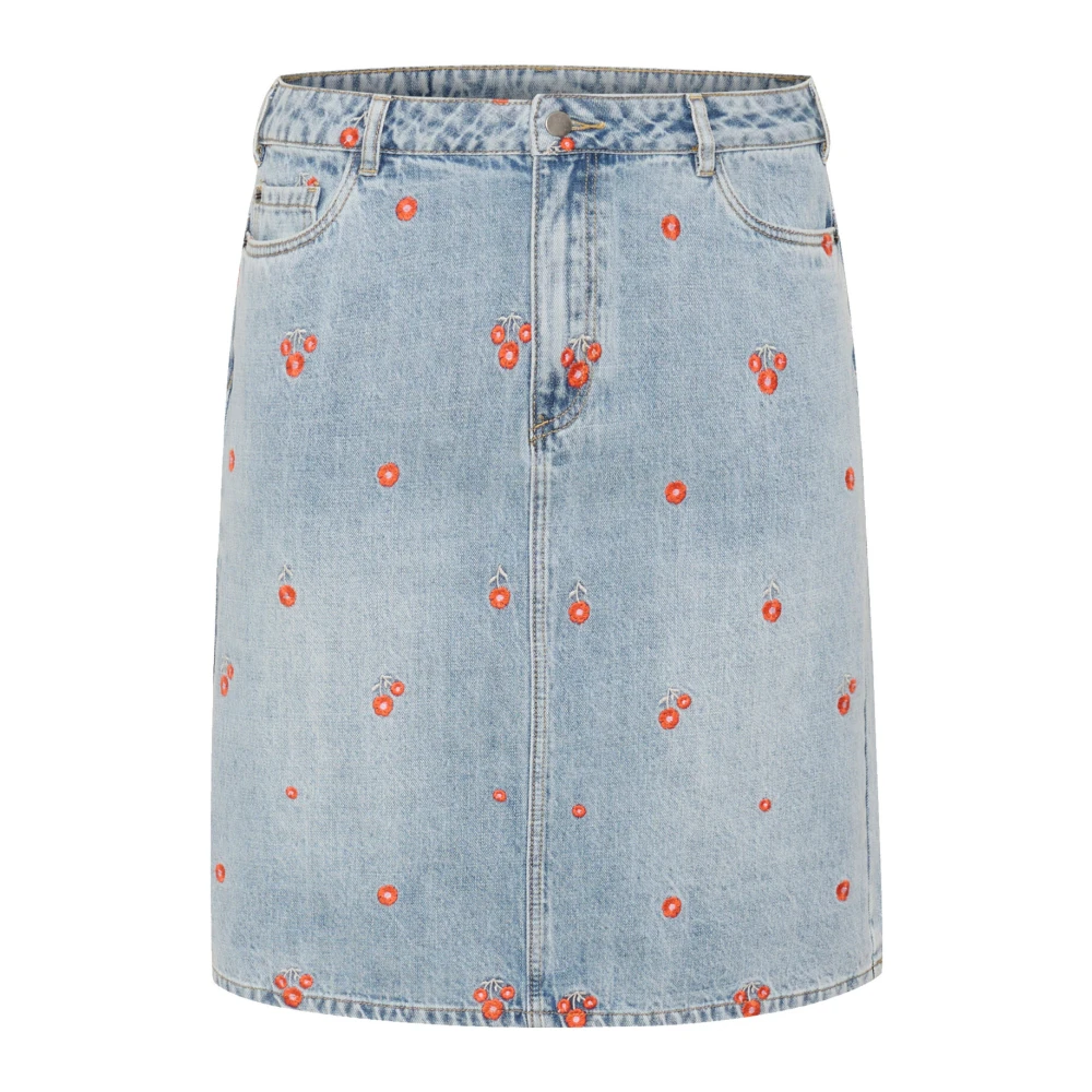 Skirts > Denim Skirts - - Kaffe Curve - Modalova