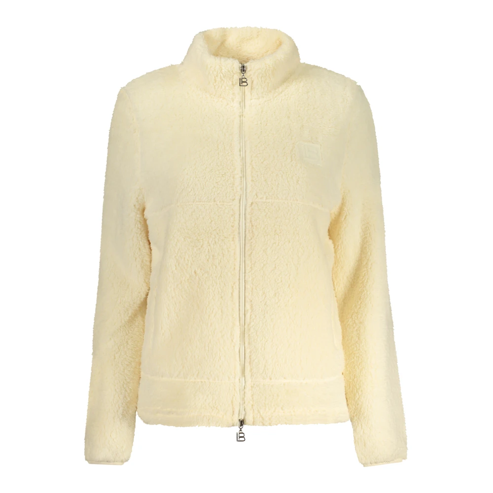 Laura Biagiotti , Zip-Throughs, Female, Beige, L, Long-Sleeved Sweatshirt