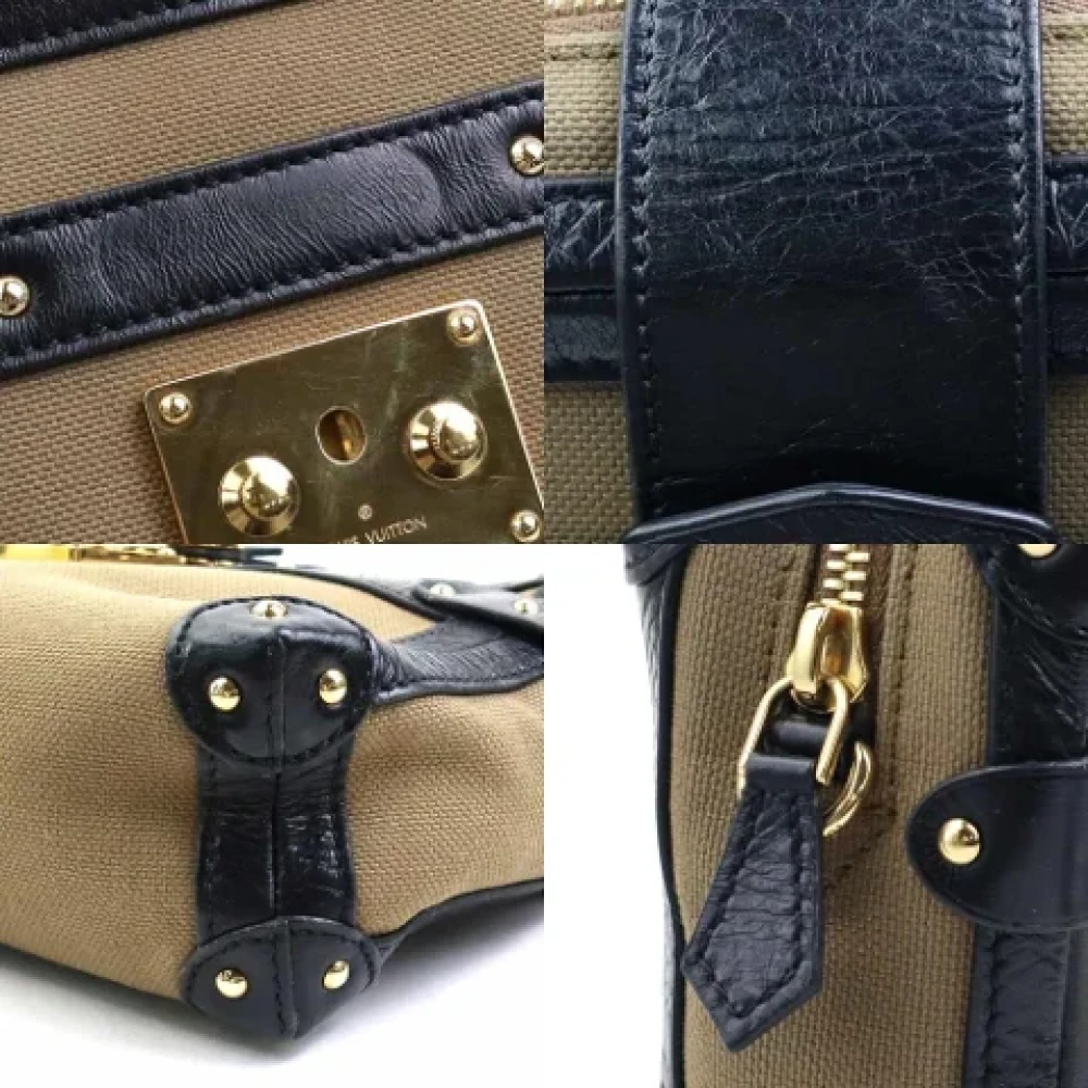 Louis Vuitton Vintage Pre-owned Canvas shoulder-bags Green Dames