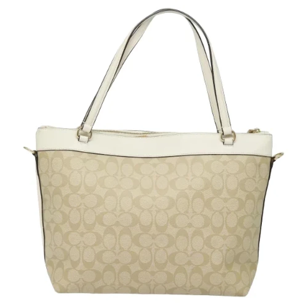 Coach Pre-owned Canvas totes Beige Dames