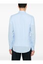 blue-button-up-shirt-with-pony-motif