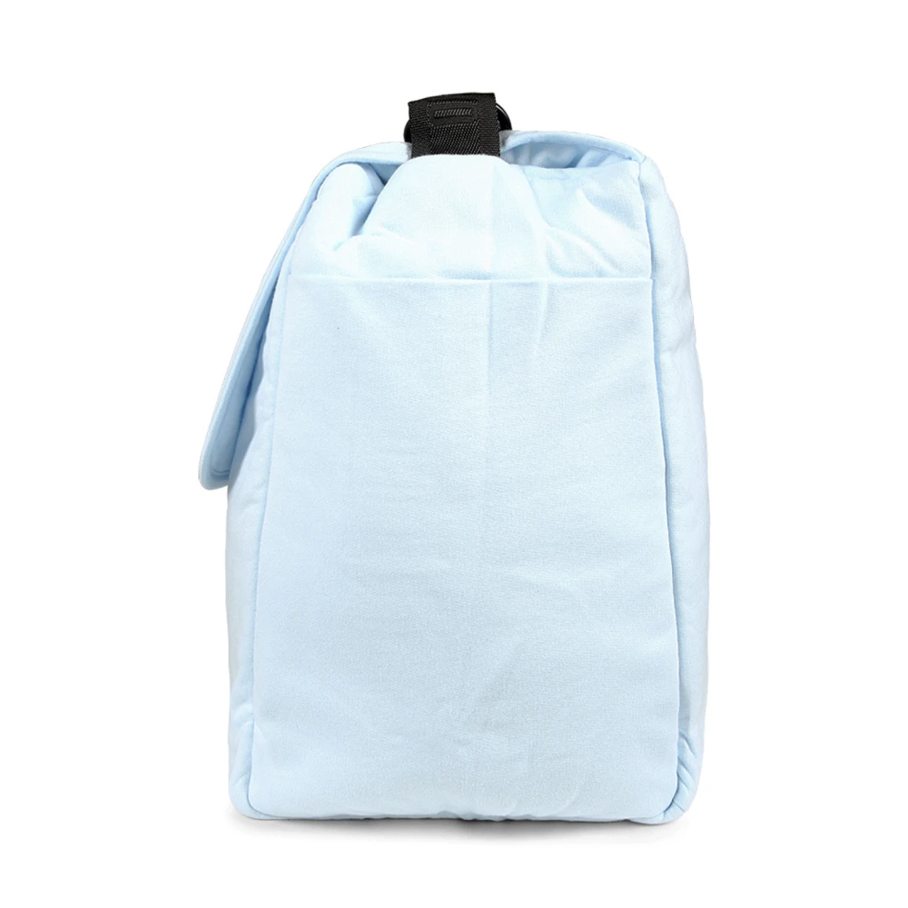 Moschino Blauwe katoenen luiertas met Teddybeer Blue Unisex