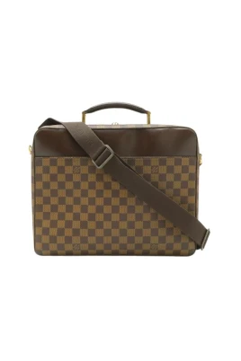 Pre-owned Damier Affärsväska