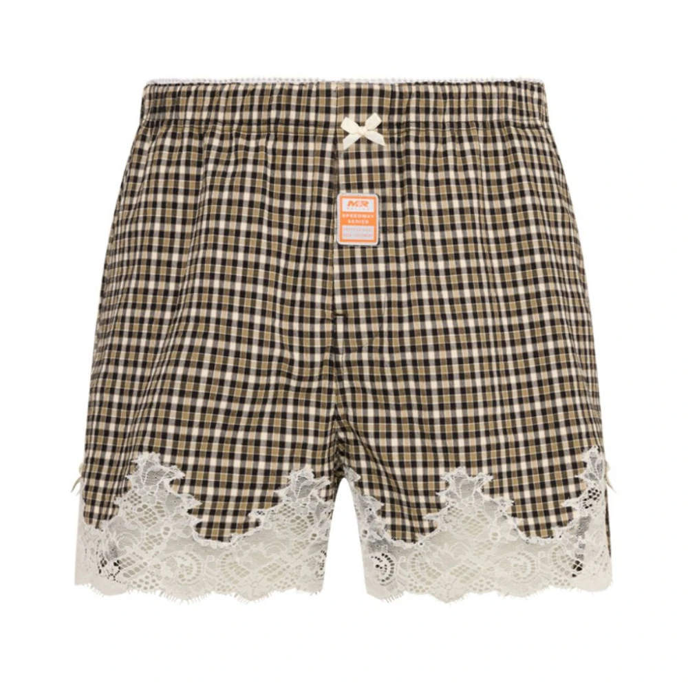 Martine Rose Herren Multicolor Shorts, Mehrfarbig, Mgröße:
