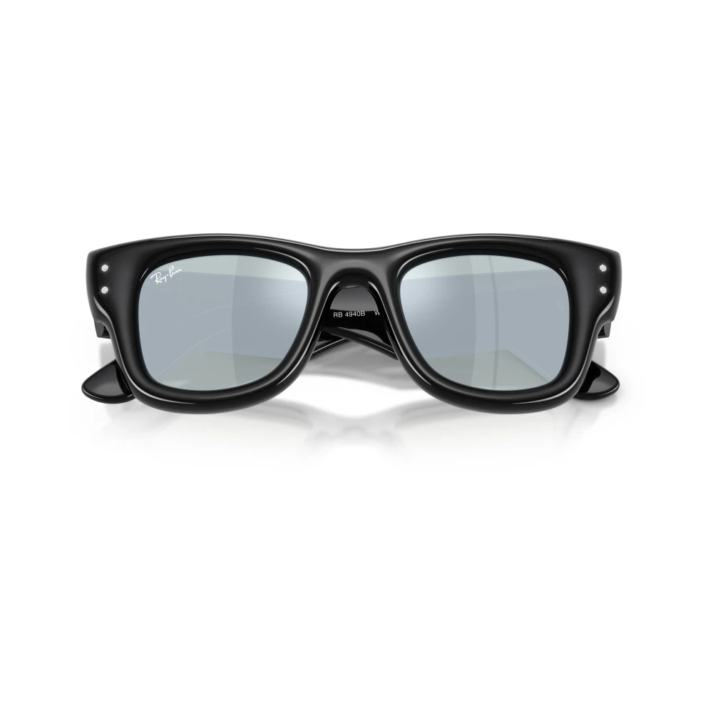 Ray-Ban Unisex Black Rb4940b Wayfarer Puffer - Sunglasses - 47 Mm - Accessories