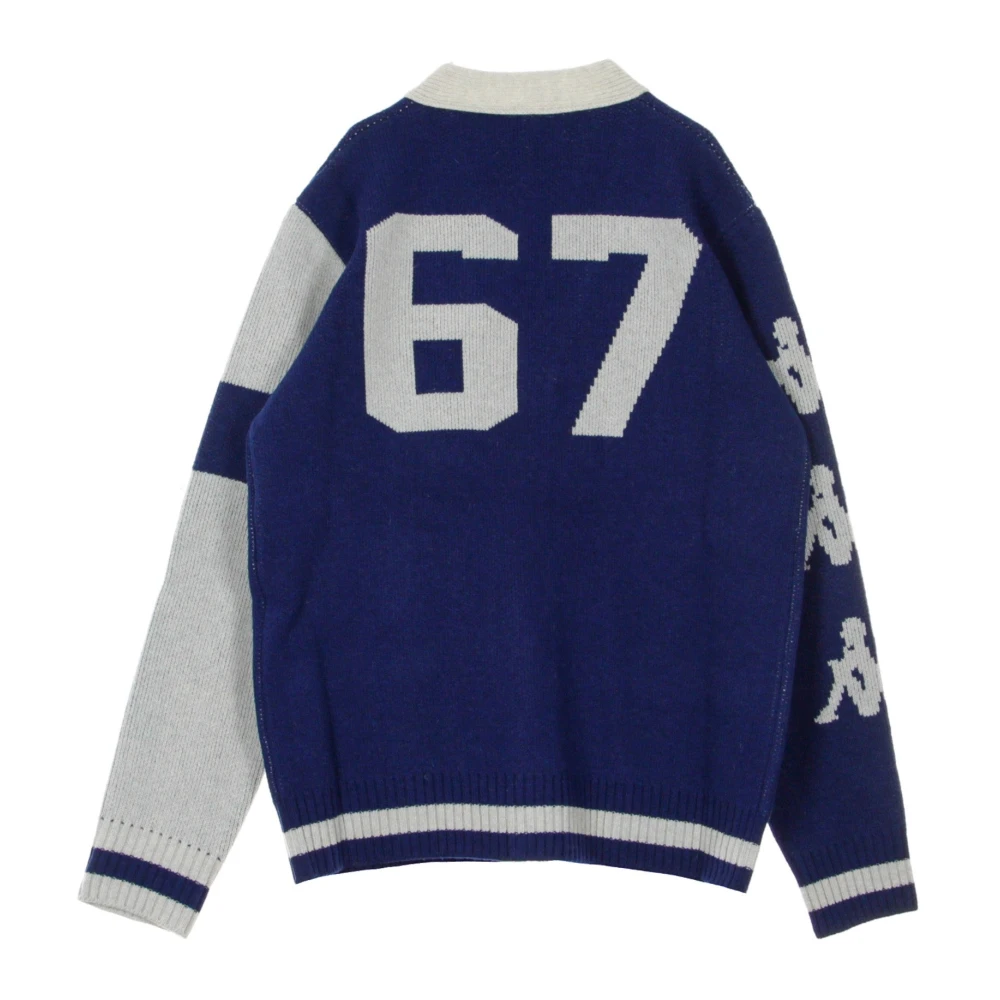Kappa Blauwe Heren Trui Blue Heren