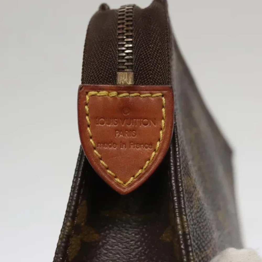Louis Vuitton Vintage Pre-owned Canvas pouches Brown Dames