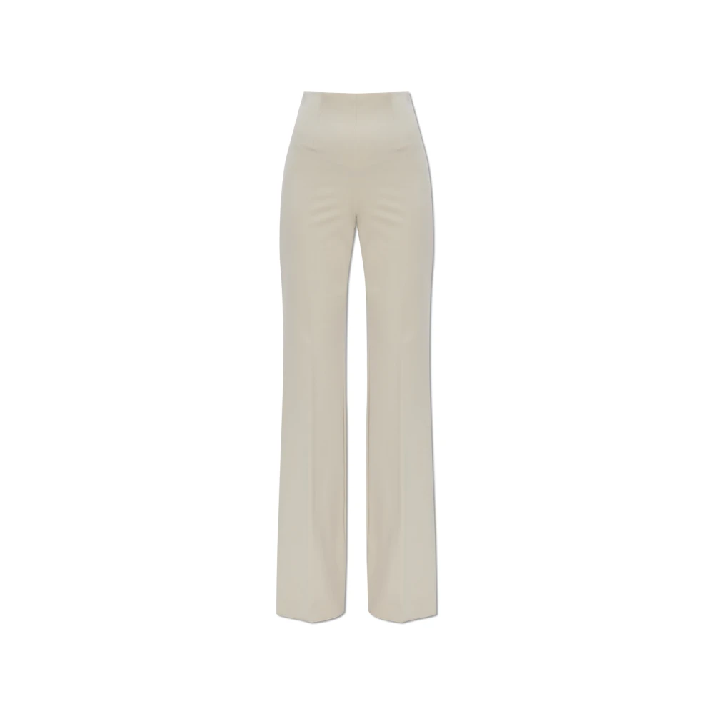 SPORTMAX Wijde broek Beige Dames