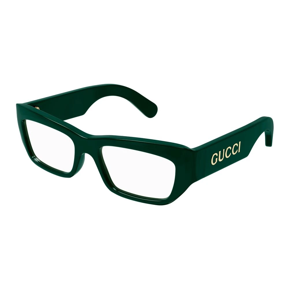 Gucci Men's Green Glasses, 53 Mm, Blue Transparent Eyeglasses Gg1297o Style