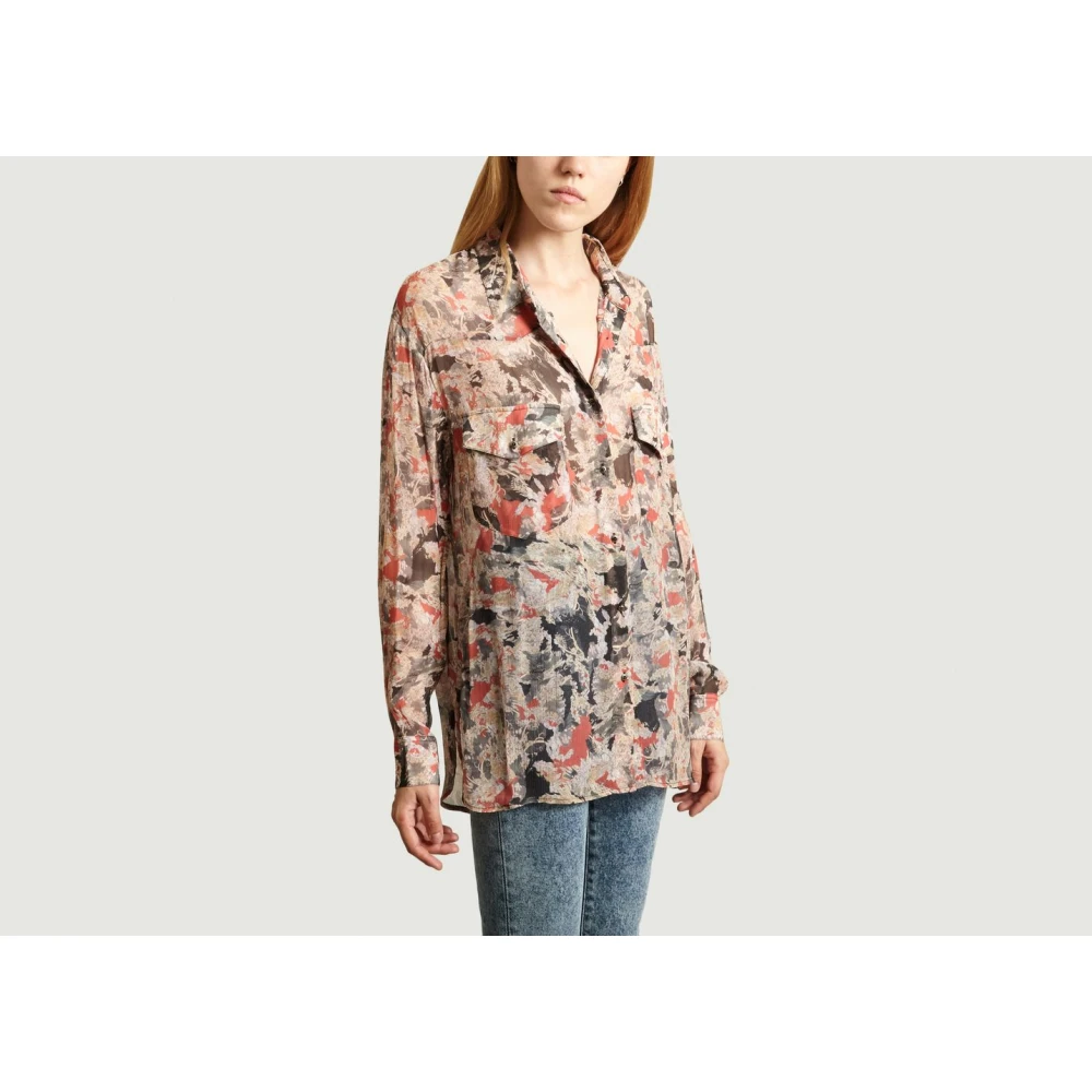 IRO Bloemenprint Lang Shirt Multicolor Dames