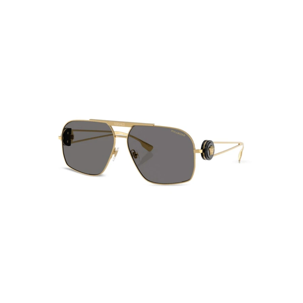 Versace Men's Black Sunglasses, 62 Mm, Irregular Sunglasses