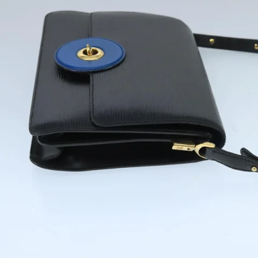 Louis Vuitton Vintage Pre-owned Leather shoulder-bags Black Dames