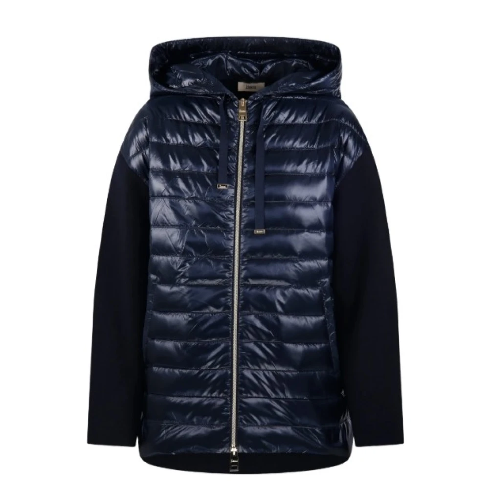 Herno Donna Blu Giacche, L, New,