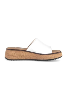 Bekväm Vit Slidesandal