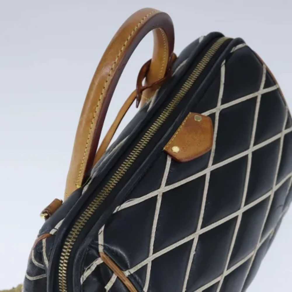 Louis Vuitton Vintage Pre-owned Leather louis-vuitton-bags Black Dames