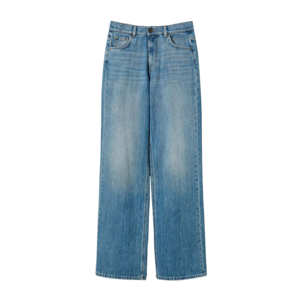 Twinset Denim Jeans med Klassisk Indigo Stil Blue, Dam