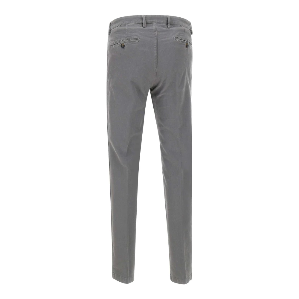 Briglia Grijze Katoenen Weefsel Broek Gray Heren