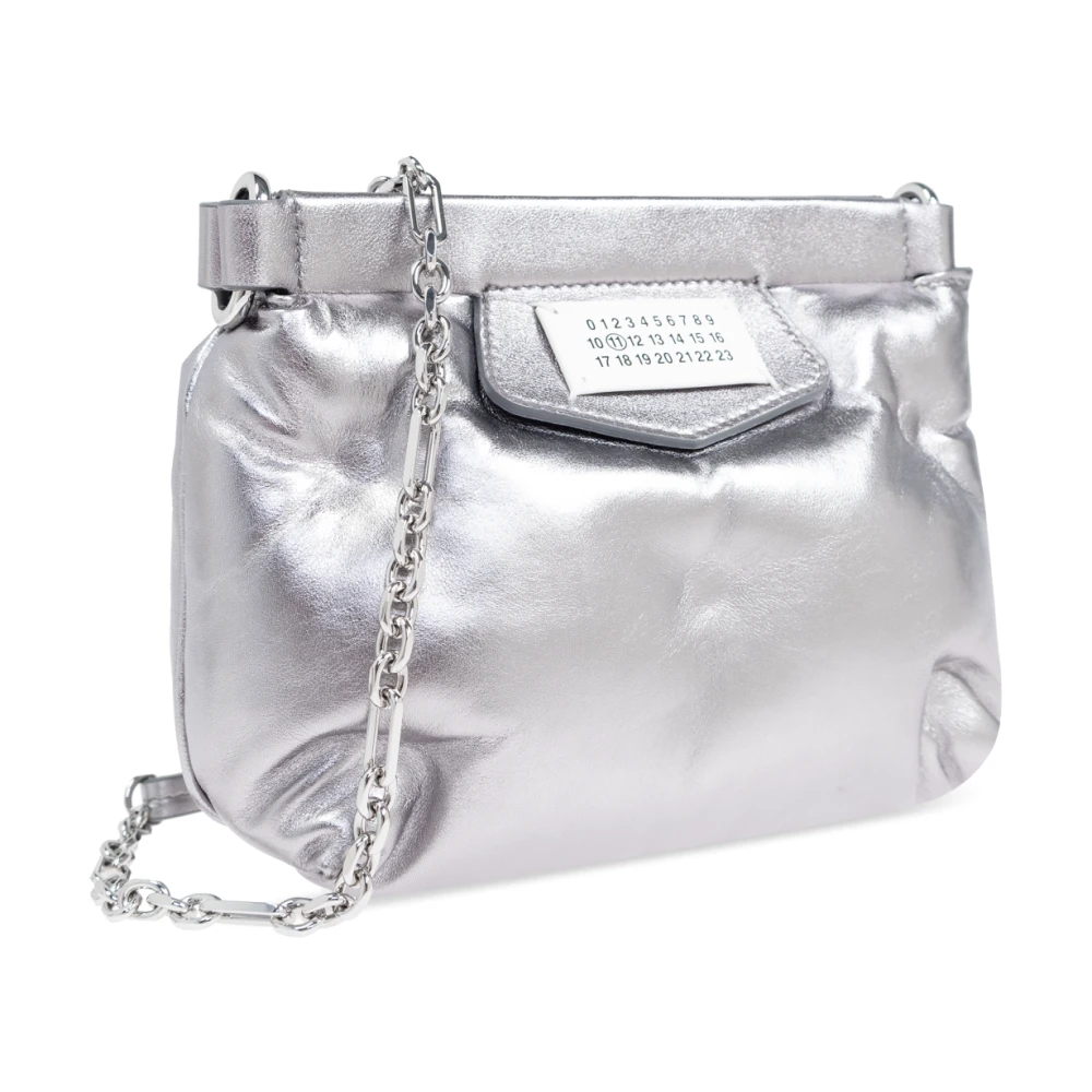Maison Margiela Glam Slam Mini Schoudertas Gray Unisex