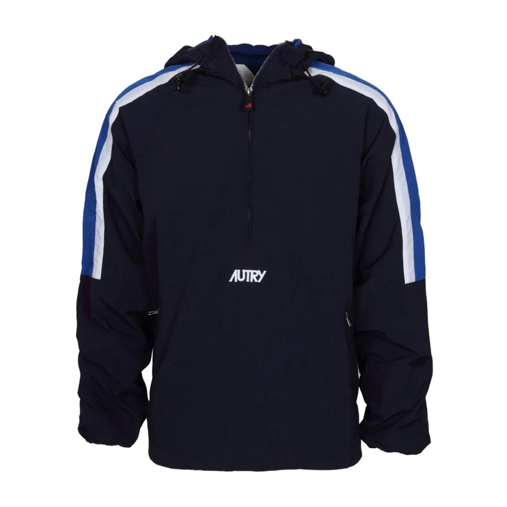 Autry Men's Blue Nylon Jacket