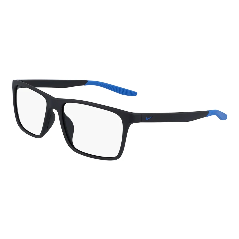 Nike Unisex Black Glasses, 56 Mm, Gridiron Blue Eyewear Frames