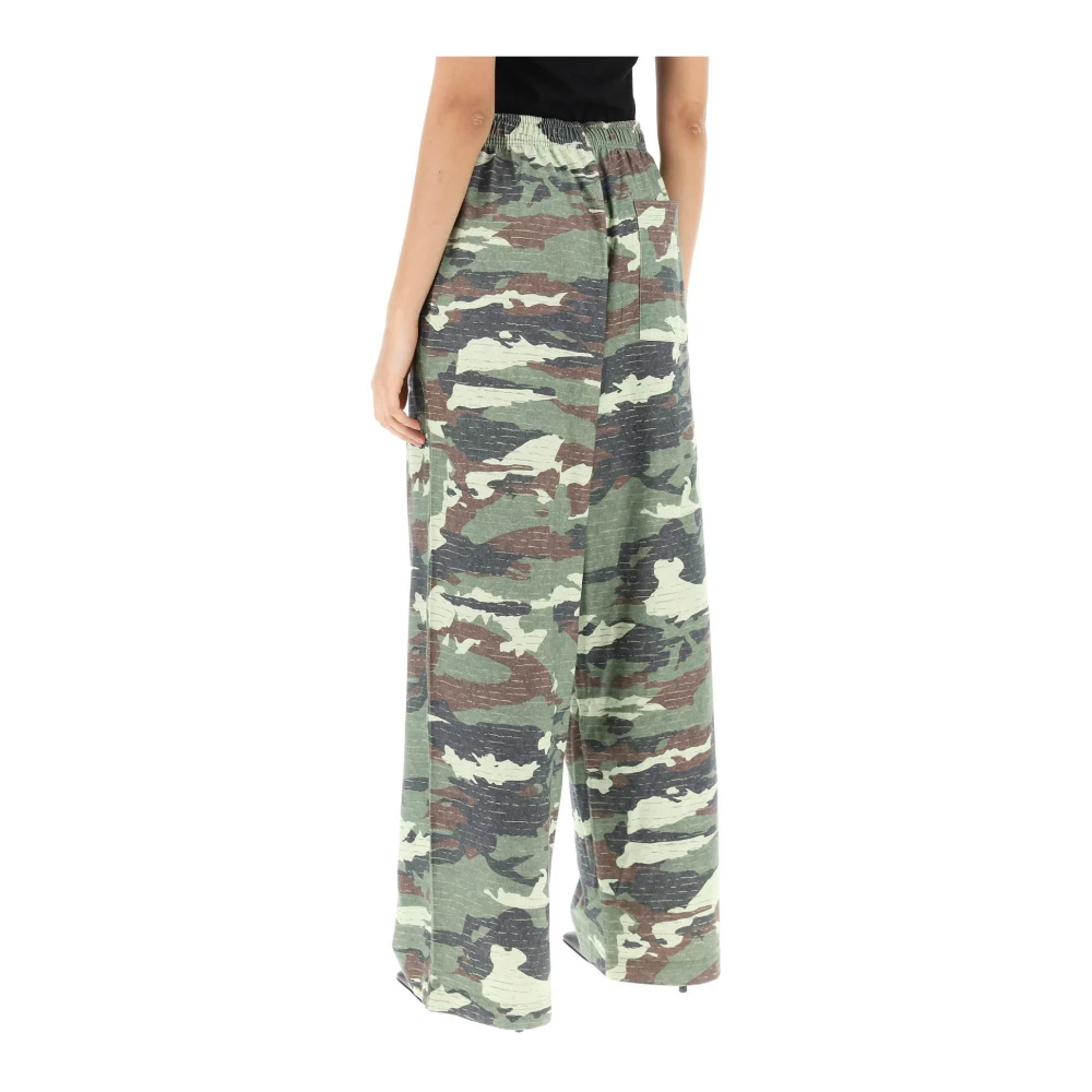 Acne Studios Wide Trousers Green Dames