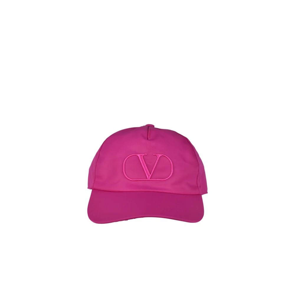Valentino Garavani Heren luxe pet Roze pet met logo Pink Heren