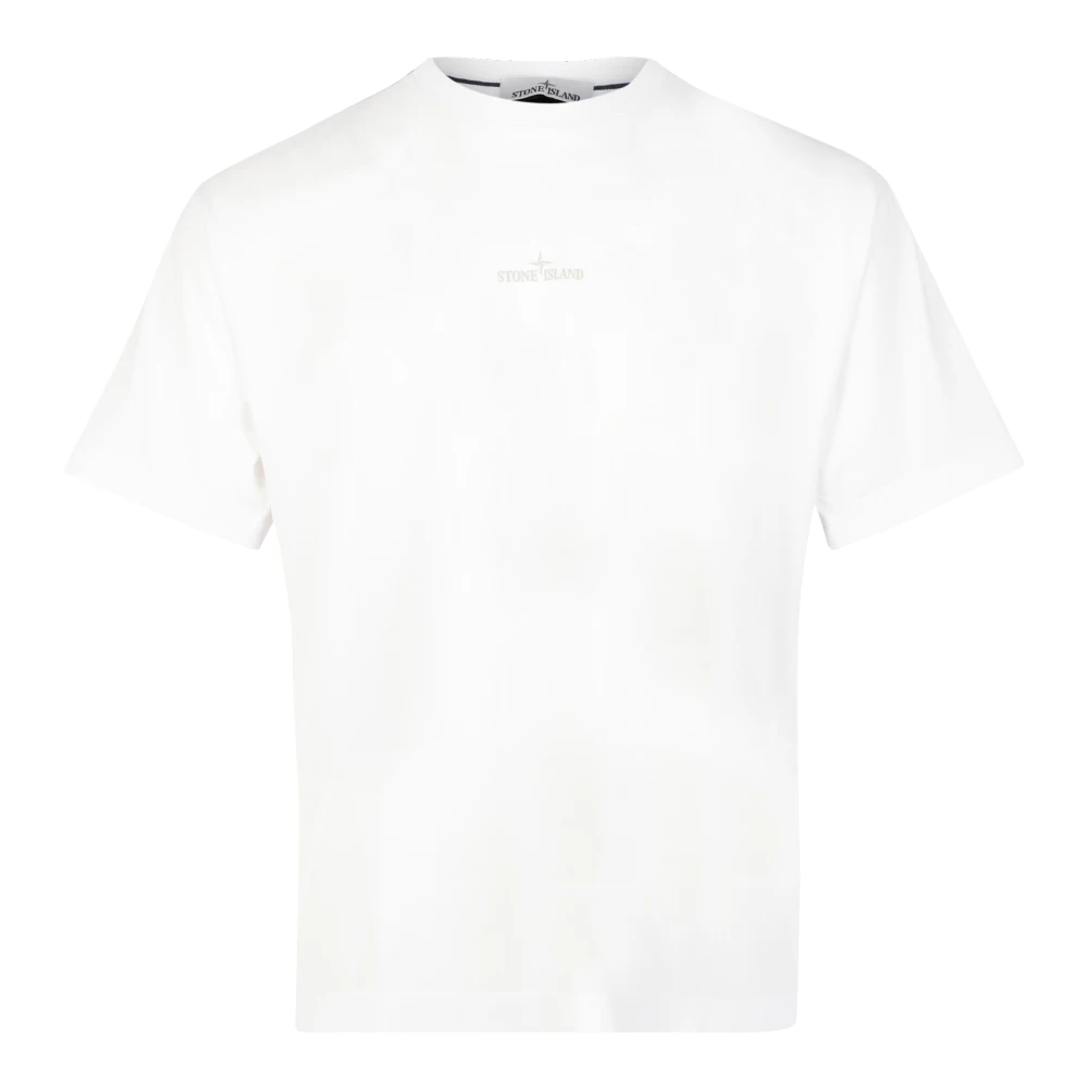 Stone Island 8015 2Rc89 Shirts & Polo's White Heren