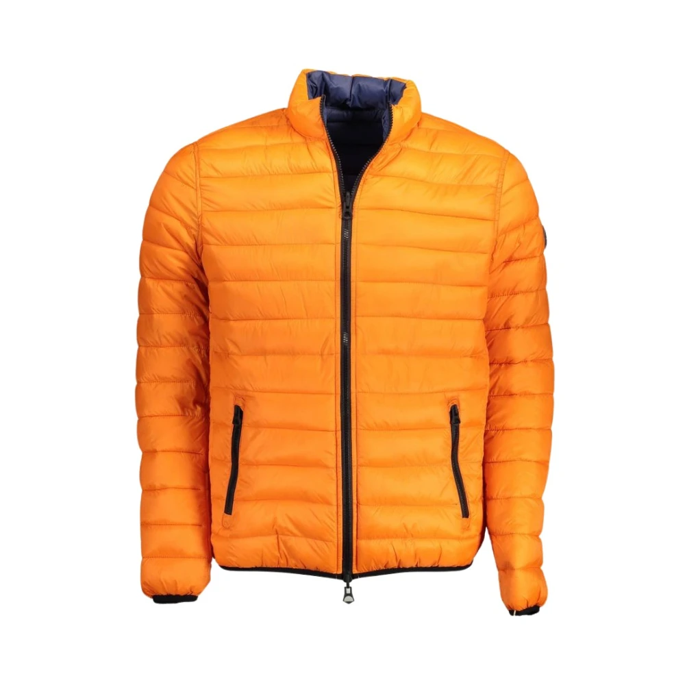 U.s. Polo Assn. Men's Orange Reversible Jacket