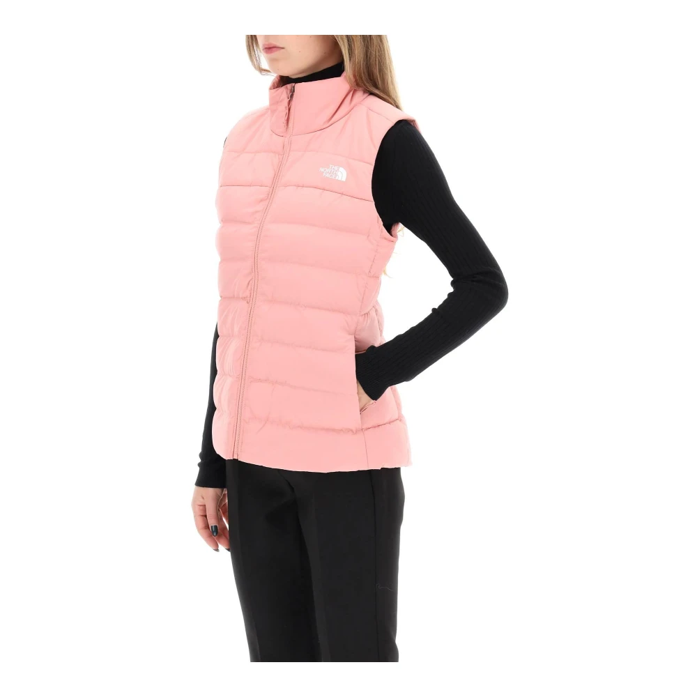 The North Face Lichtgewicht gewatteerd puffer vest Pink Dames