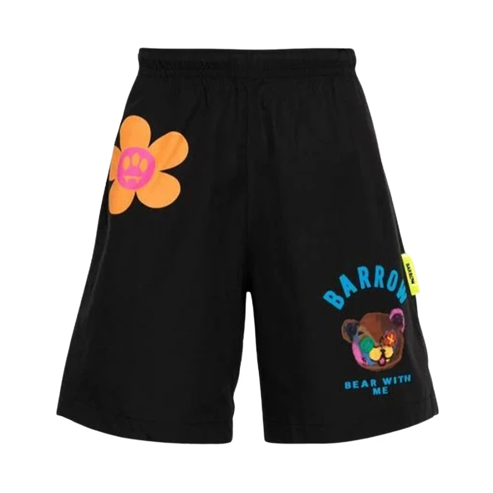 Barrow Sommar Strand Shorts Black, Pojke