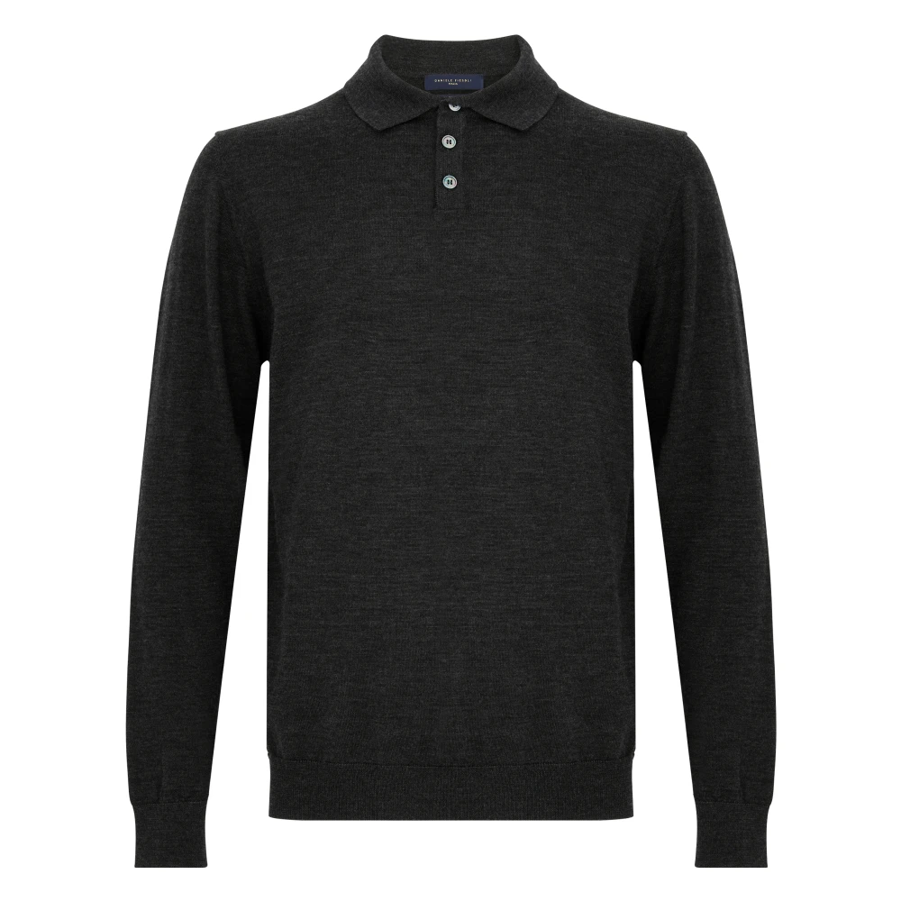 Daniele Fiesoli Stijlvolle Sweaters Collectie Black Heren