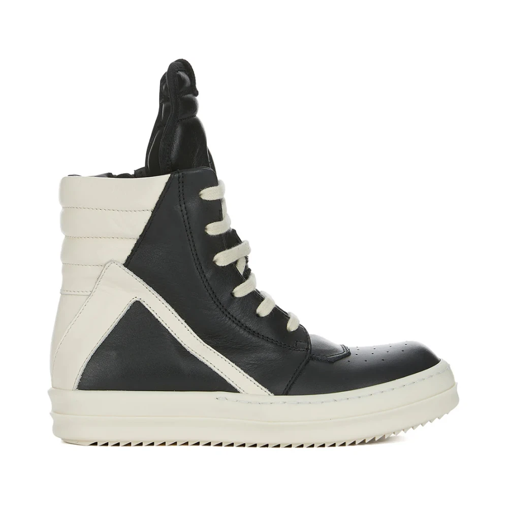 Rick Owens Boys Black Kids Sneakers, 30 Eu, Geobasket Trainers