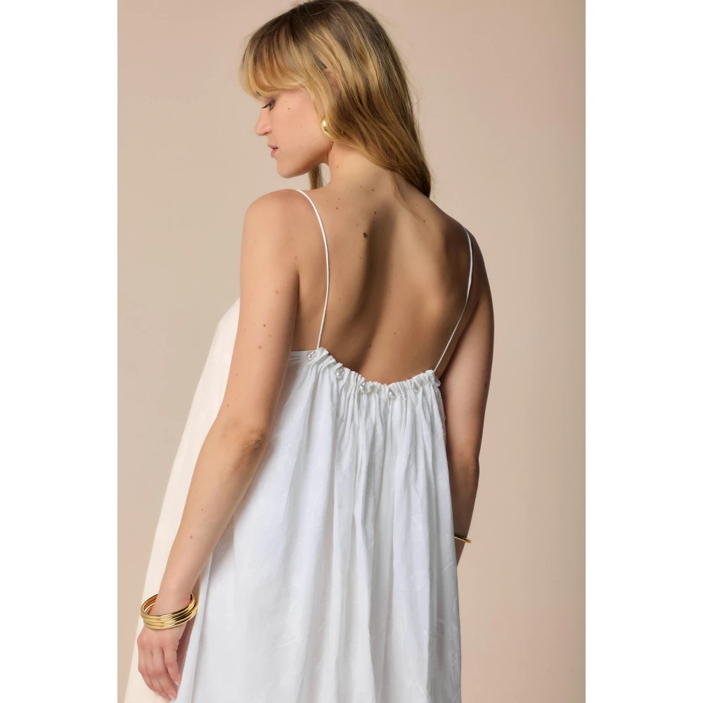 Kocca Elegante Maxi Jurken voor Vrouwen White Dames