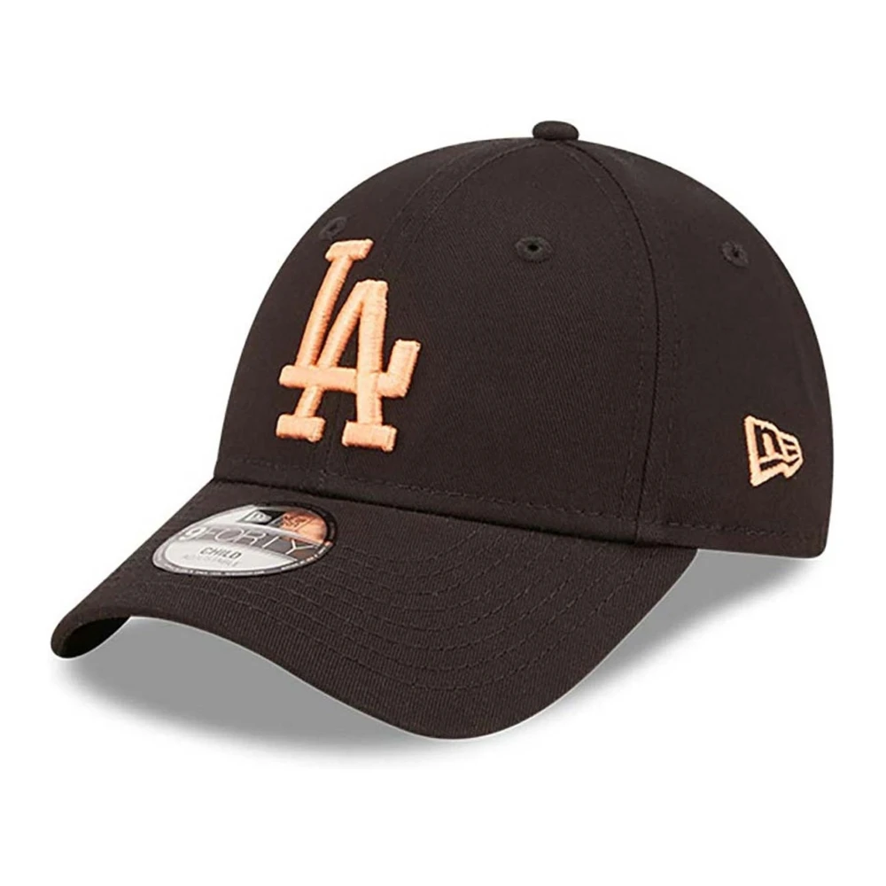 new era Zwarte Dodgers League Essential Pet Black Heren