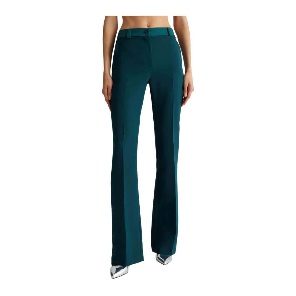 Liu Jo Flare Fit Compleet Broek Green Dames