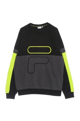 Blockerad Crew Sweatshirt Lätt Vårstil