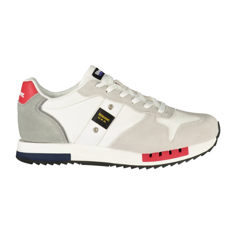 Blauer Men's White Sneakers, 12 Uk, Sports Shoe