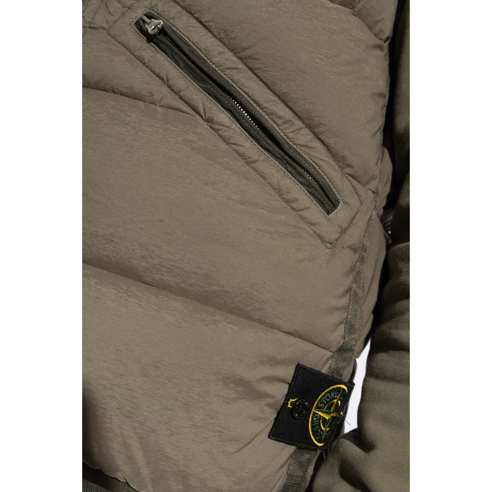 Stone Island Donsvest Green Heren