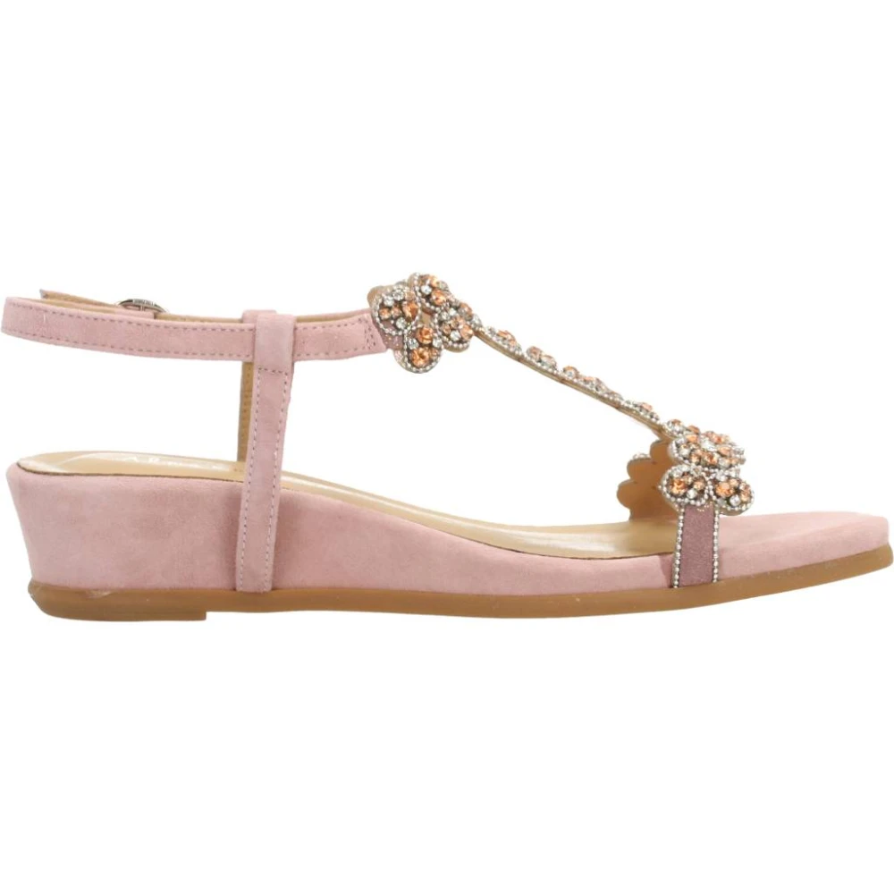 Alma en Pena Flat Sandals Pink Dames